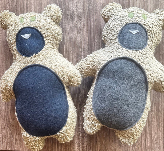 two stuffed bears