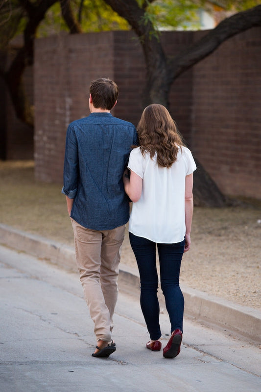 couple walking