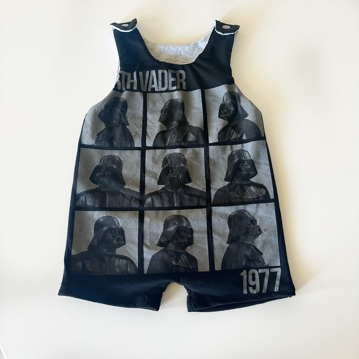 Death Vader Recycled Romper