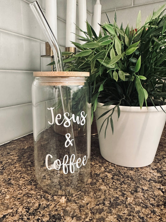 Mama's Coffee Glass