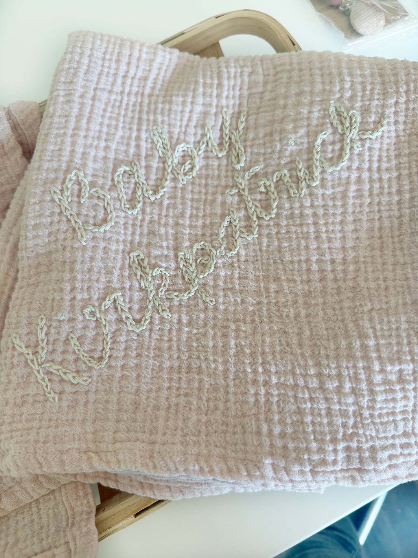 Personalized Swaddle Blanket